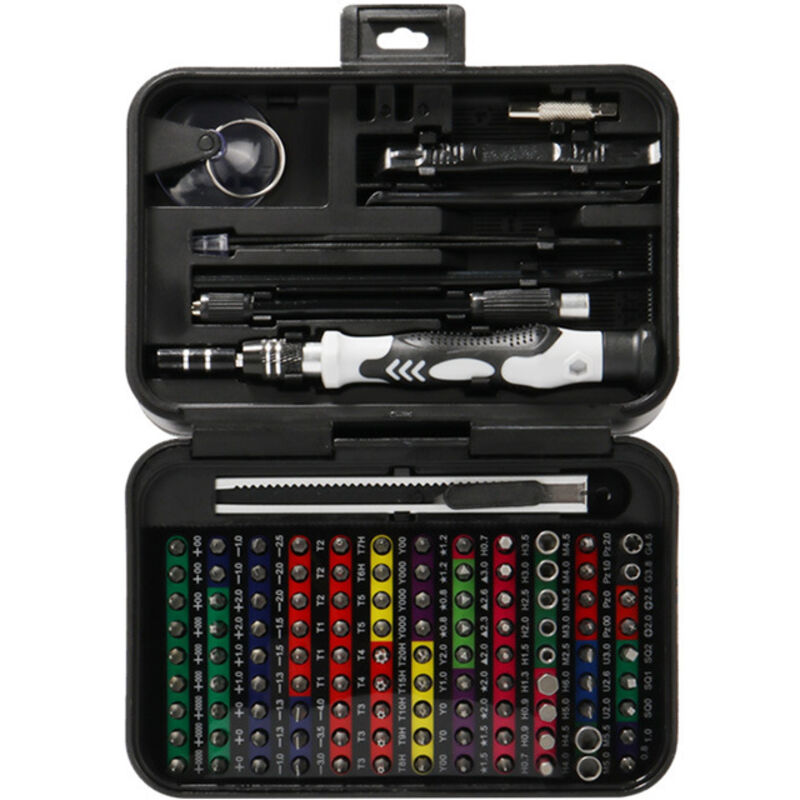132-in-1-Präzisionsschraubendreher-Set, tragbares magnetisches Reparaturwerkzeug-Set zur Reparatur von Smartphones, Computern, Tablets, Brillen,
