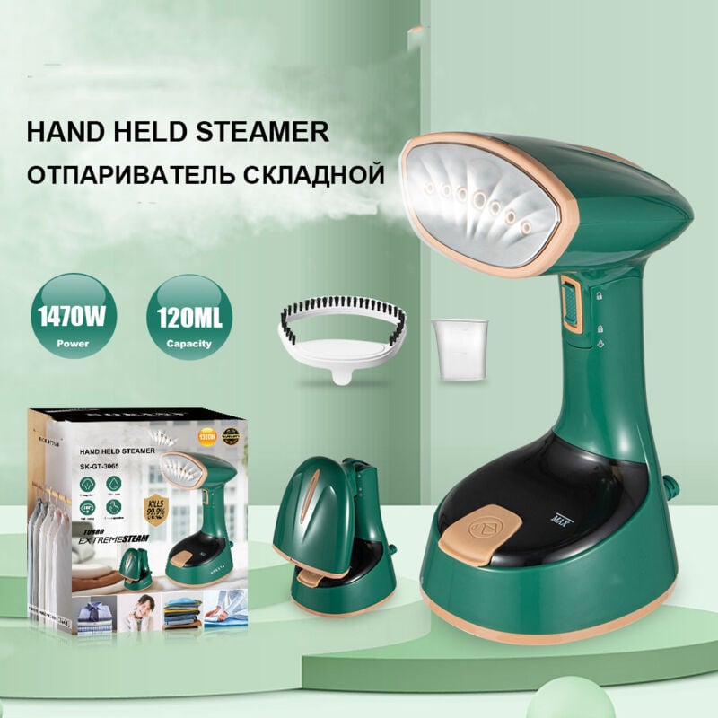 1470 W kabelgebundenes Bügeleisen, Handbügeleisen für den Heimgebrauch, vertikales Bügeleisen mit großer Kapazität