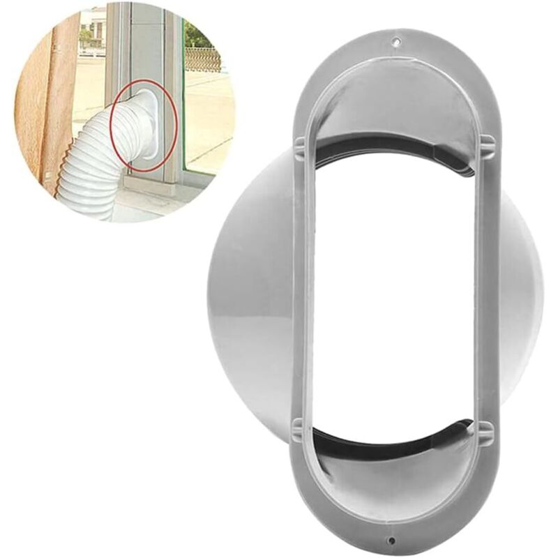 15 cm tragbarer Klimaanlagen-Fensteradapter, Abluftschlauchanschluss, Zubehör für mobile Klimaanlagen, Abluftschlauchanschluss, tragbare Klimaanlage,