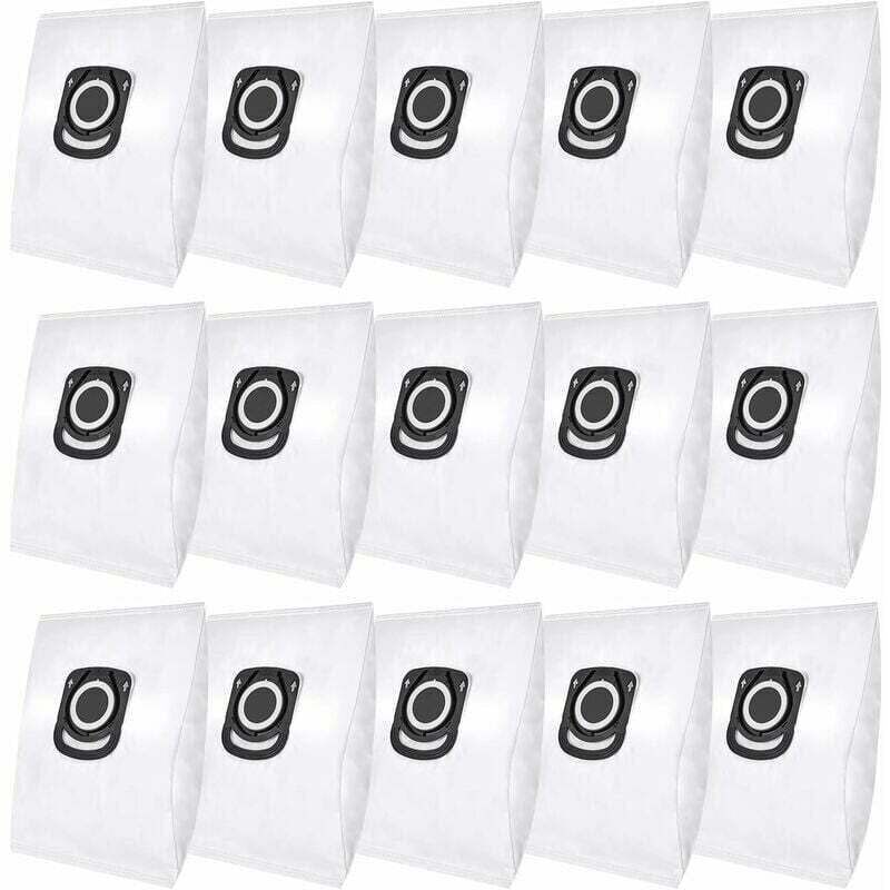 15 Ersatzstaubbeutel für Rowenta Hygiene+ ZR200520 ZR200720 Swirl R39. Kompatibel mit Rowenta Compact Power, X-Trem Power & Silence Force (Modelle
