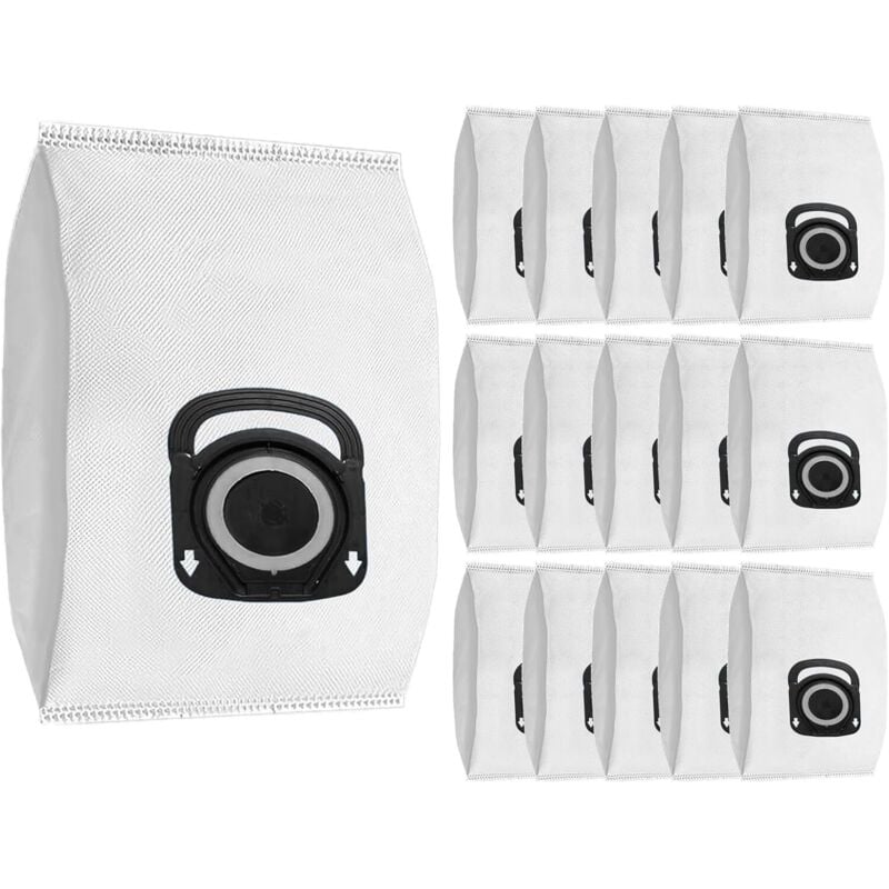 15 Hygienebeutel+ ZR200520 ZR200720 ZR200920 Kompatibel mit Rowenta Silence Force Tefal Moulinex Green Force Power xxl X-Term Power Compact Power