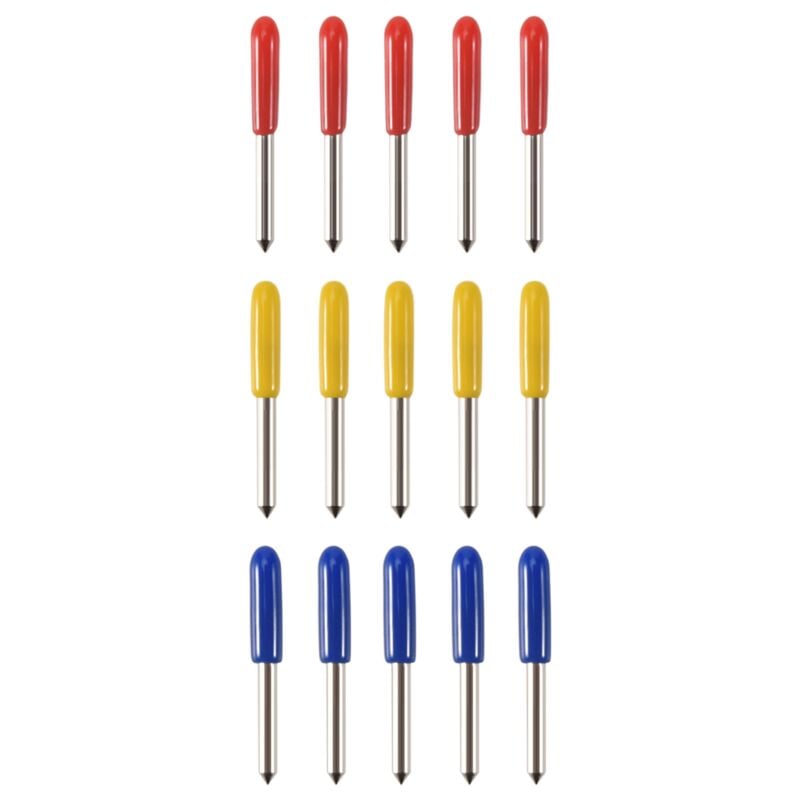 15 stücke 30 grad 45 60 grad Schneiden Wolfram Klinge Für, gcg, Plotter Vinyl Cutter