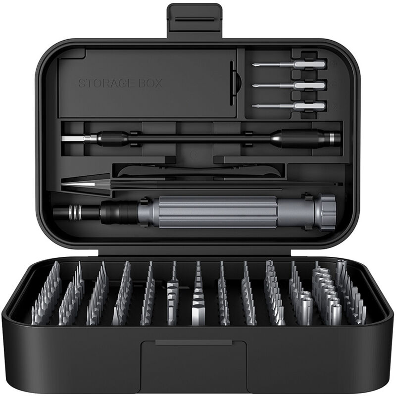 150-in-1-Präzisionsschraubendreher-Set, tragbares Schraubendreher-Set mit 120 magnetischen Bits, Torx-Sechskant-Schraubendreher für Telefon, Laptop,
