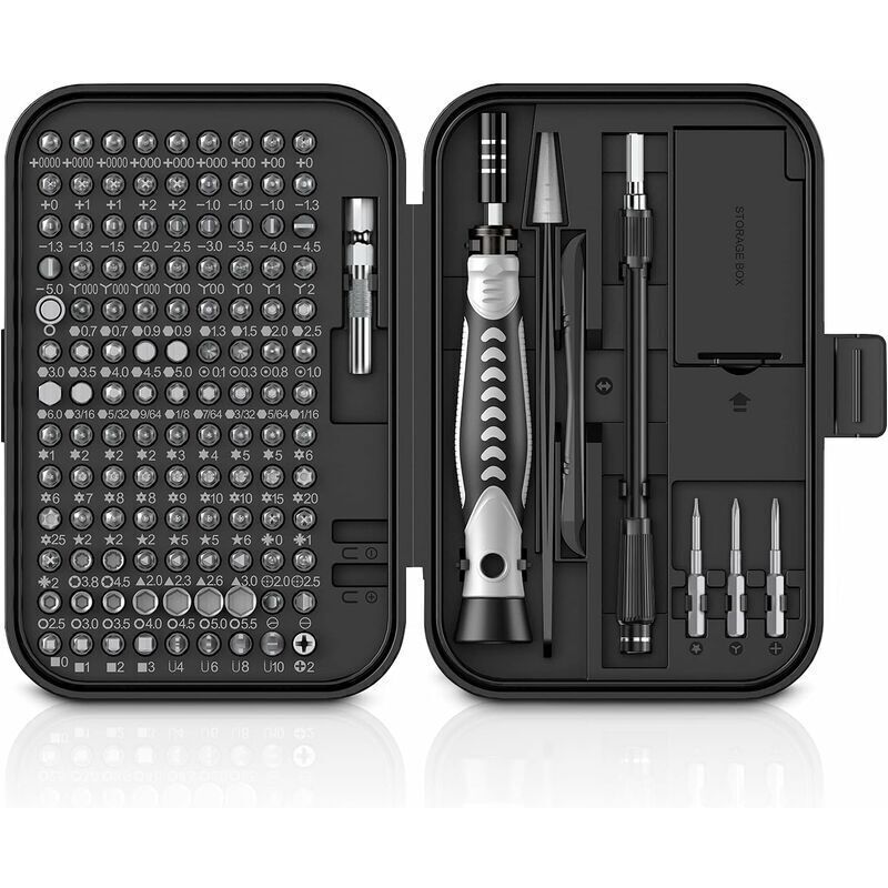 150-in-1 Präzisions-Bit-Set, Torx-Schraubendreher-Set, Präzisions-Schraubendreher-Set, Heimwerker-Reparatur-Werkzeugset, Mini-Schraubendreher-Set mit