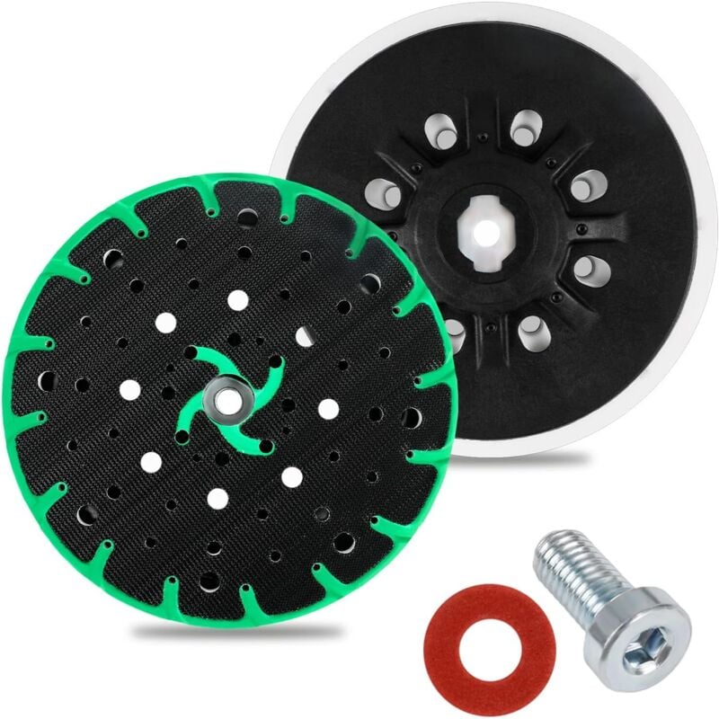 150-mm-Schleifteller, kompatibel mit Festool Rotex 150 150-mm-Schleifteller mit Staubabsaugung, kompatibel mit Festool ETS 150/3 EQ, ETS 150/5 EQ,