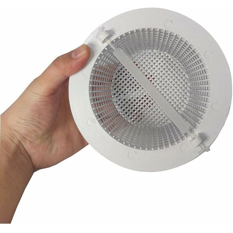 SNQ - 16 cm Skimmerkorb – Ersatz-Skimmerkorb, Pool-Skimmerkorb, Pool-Vorfilter, mit Griff, Pool-Zubehör, Skimmer-Ersatz