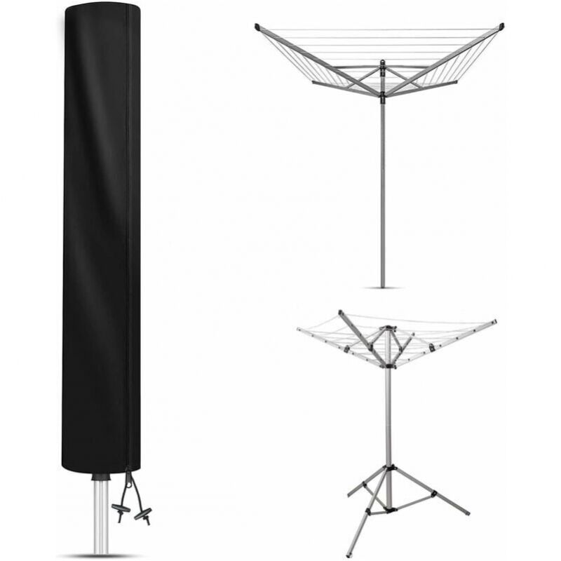 160 x 15 x 15 cm) Regenschirm-Trockner-Abdeckung, Kleidungs-Trockenständer-Abdeckung, Outdoor-Regenschirm-Trockenständer-Abdeckung, wasserdichte