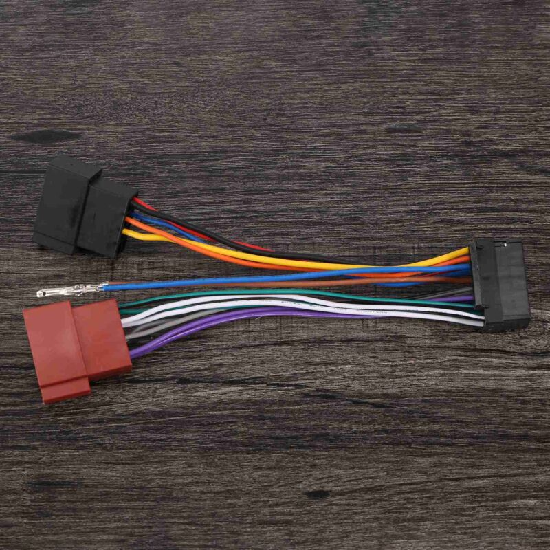 16Pin Auto Stereo Radio Kabelbaum für Radio Stecker Auto Adapter Kabelbaum Anschluss Sksy16-21 + Iso