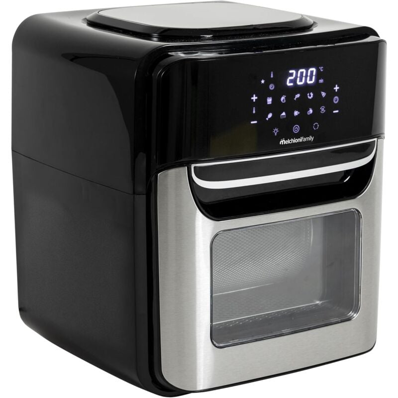 Melchioni - 1700 w Smart Air Fryer 12Lt , Wi-Fi kompatibel mit Google und Alexa