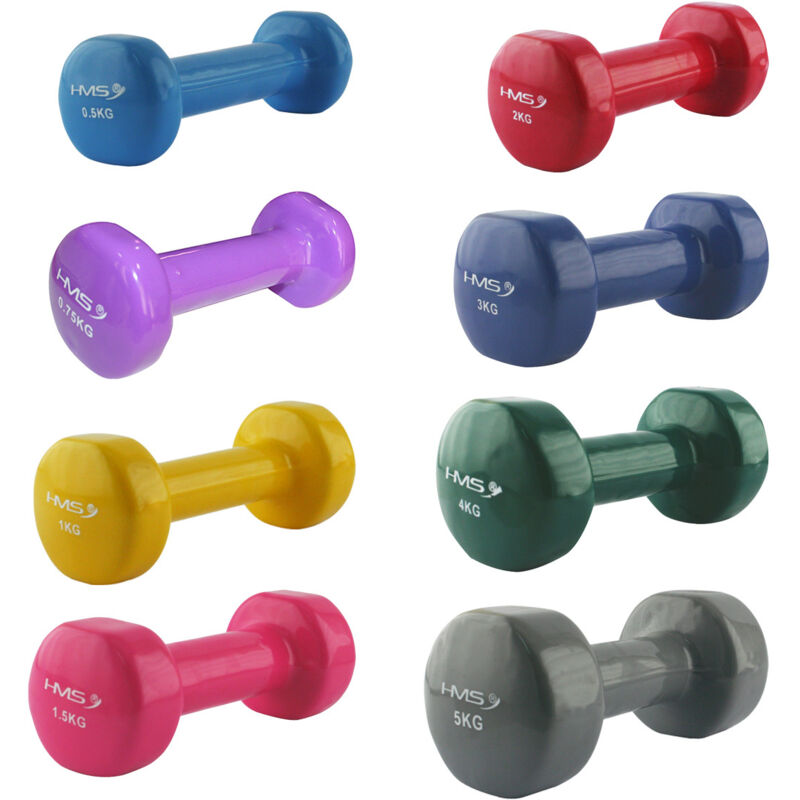 17023 Vinyl-Dipping-Hanteln 5,0 kg HMS