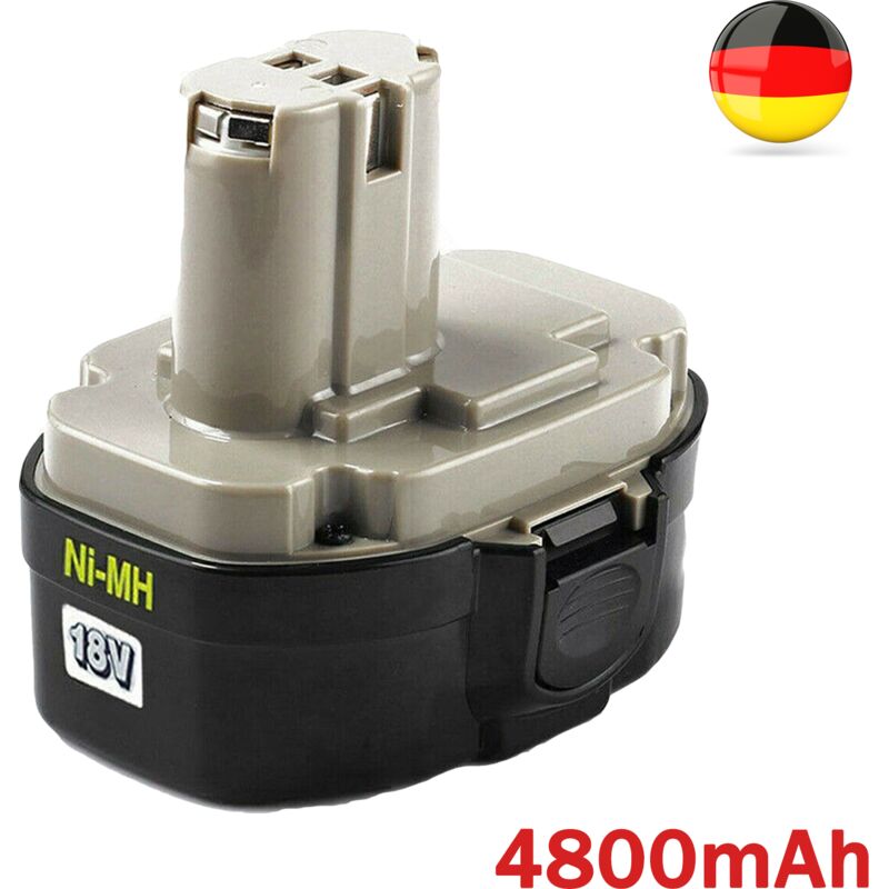 18V 4.8 Ah NI-MH Ersatzakku für Makita PA18 1822 1823 1834 1835 192826-5 192827-3 192829-9 193159-1 193140-2 193333 194105-7 für Makita Batterie