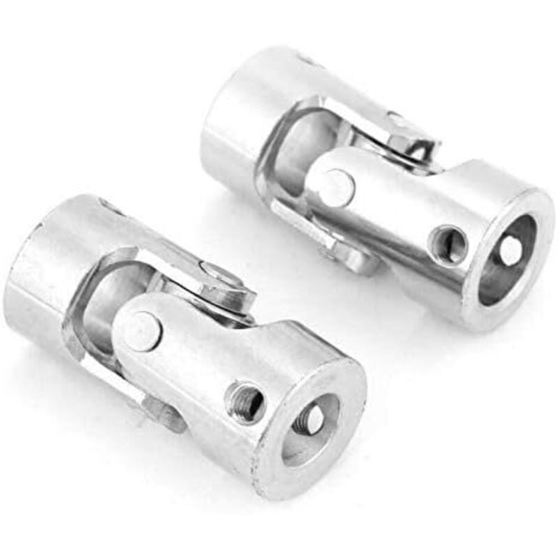 1pc 2-10mm U Joint Lenkung Welle Kreuzgelenk für Boot Auto DIY Zubehör Silber