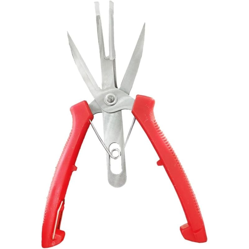 1PC Gemüse- und Obstschere Astschneider Handschere Bonsai-Werkzeuge Pflanzenschneideschere Gartenhandschere Blumenschneider Schere Gartengeräte