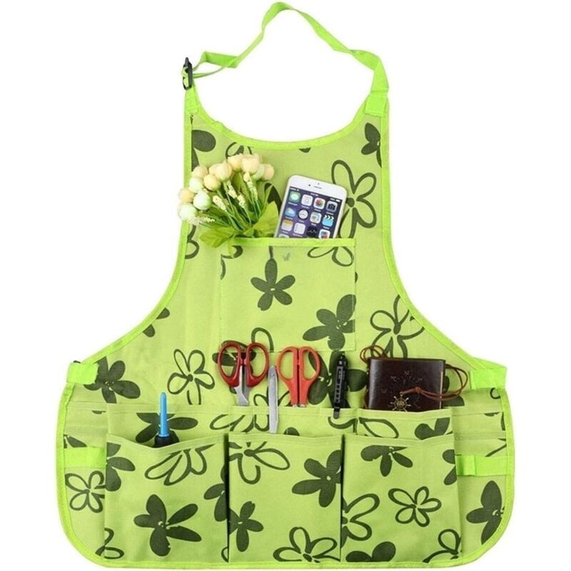 1PC Oxford Stoff Garten Schürze mit Werkzeug-Gürtel – Wasserdicht & Verschleißfest für Männer & Frauen – Robustes Gartengeräte-Organizer