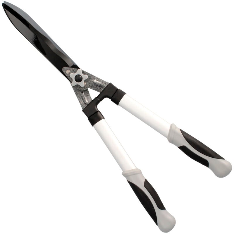 2-Hand-Heckenschere aus Aluminium, 63 cm.