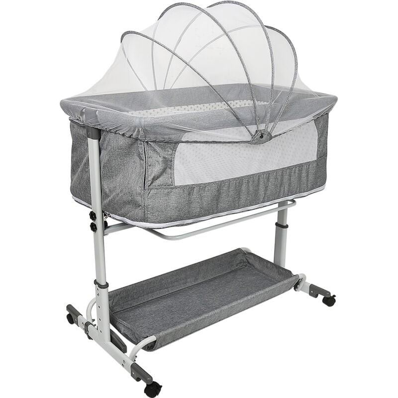 Skecten - 2 in 1 Babywiege Stubenwagen Babybett Beistellbett Reisebett Kinderbett klappbar