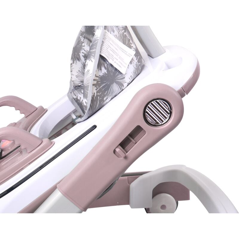 2-in-1-Lauflernhilfe, faltbare Lauflernhilfe mit Höhenverstellung, Lauflernhilfe zum Laufenlernen, mit abnehmbarem Essbrett und Spielcenter, ab 6