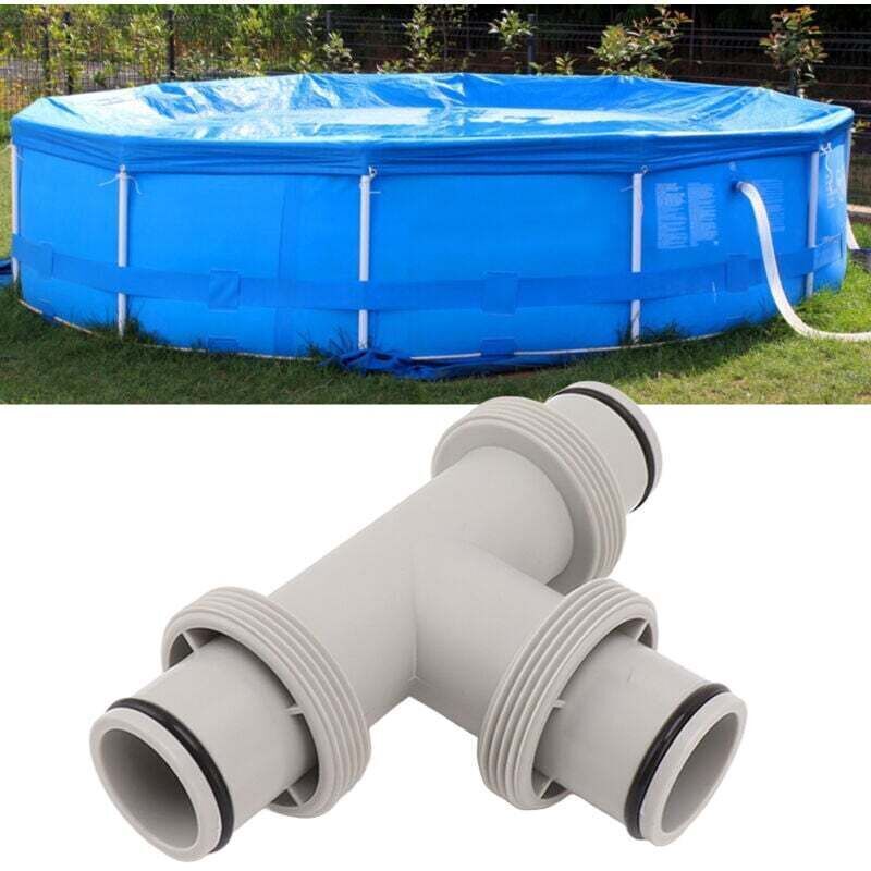 2-in-1-T-Ventilkolbenaustausch für Poolfilter-Umwälzsystem. Wartung der Poolpumpe.