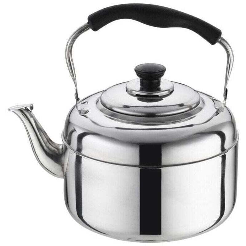2-Liter-Wasserkocher für den Herd, XU, Edelstahl-Teekanne für den Herd, Gaskocher, hitzebeständiger Griff, Edelstahl-Teekanne – KZQ