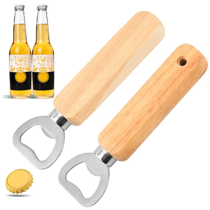 2 PCS Papa Geschenk Flaschenöffner Vatertag Geschenk Original Vater Weihnachten Geburtstag Geschenke