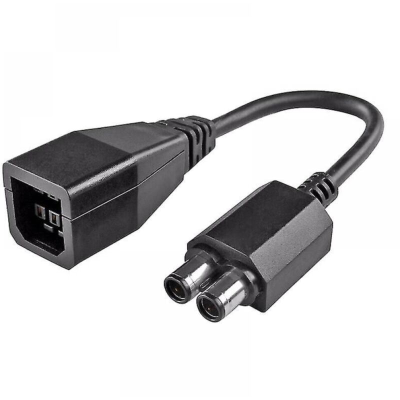 2-Port-Netzteil, AC-Adapterkabel kompatibel mit Xbox 360 und Xbox 360 Slim (Jikaix)