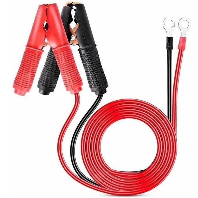 2 Stück 30 a Krokodilklemme Krokodilklemme 12 v 24 v Autobatterie-Ladegerät 1 m Jumper Mumu