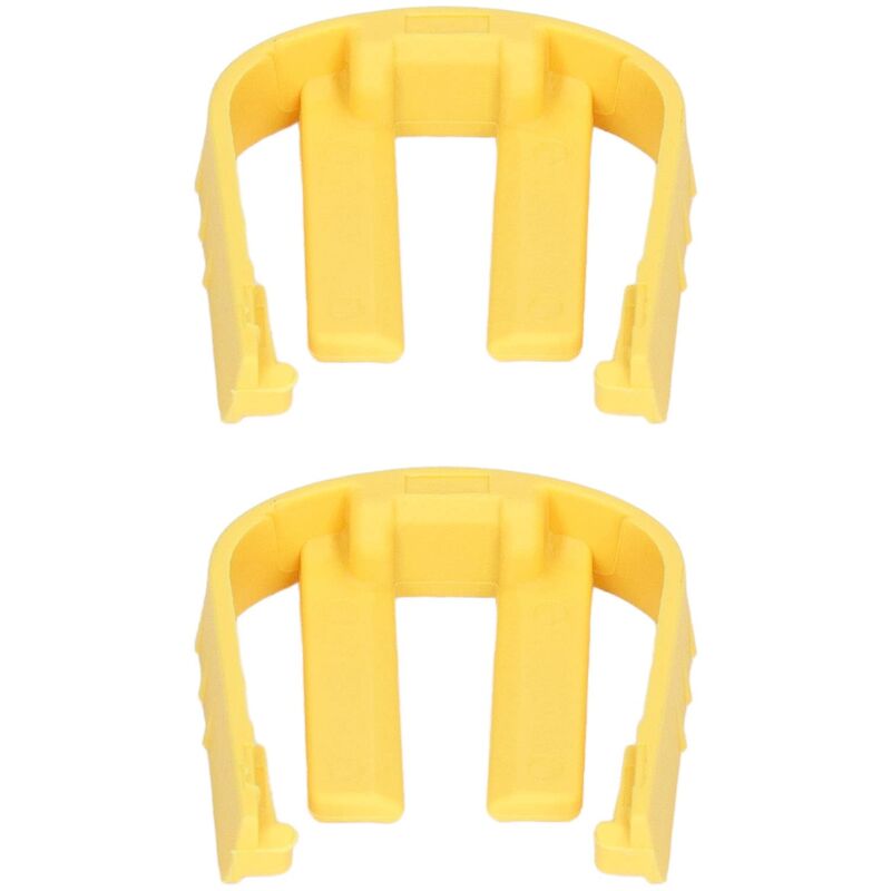 Memkey - 2 Stück C-Clip-Schnellanschlüsse, Ersatz-C-Clip für Hochdruckreiniger-Auslöser für Karcher K2 K3 K7 Auto-Hochdruckreiniger-Auslöser (gelb)