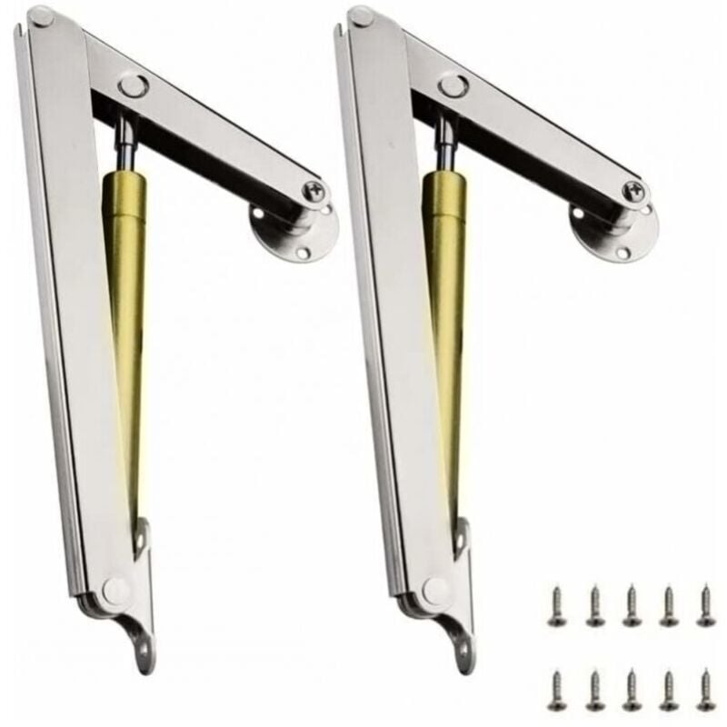 2 Stück Gasdruckfedern, 150 n, hydraulische Strebe, Möbel-Stoßdämpfer, Schranktür für Schränke, Bücherregale, Möbel