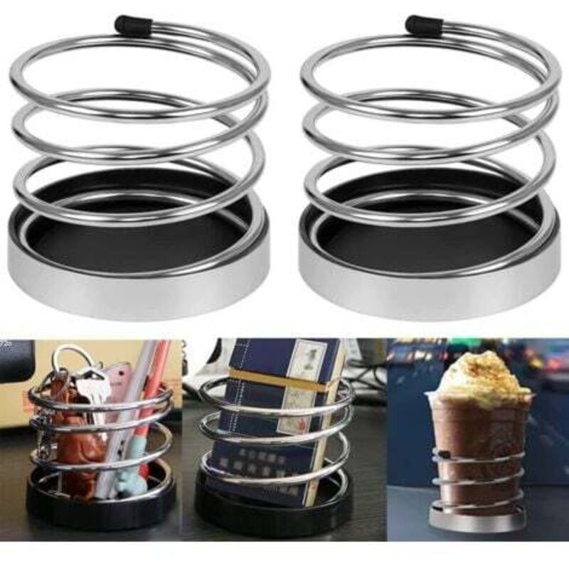 2 Stück Getränkehalter Auto, Wasserbecherhalter Auto, Auto Getränkehalter, Getränkehalter Auto, Universelle Getränkehalter aus Edelstahl, für