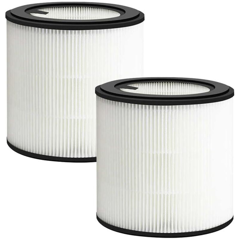 2 Stück HEPA-Ersatzfilter für Luftreiniger Kompatibel mit Philips 800 Series Luftreiniger - AC0830/AC0820/AC0819, Teilenummer FY0194/30, H13