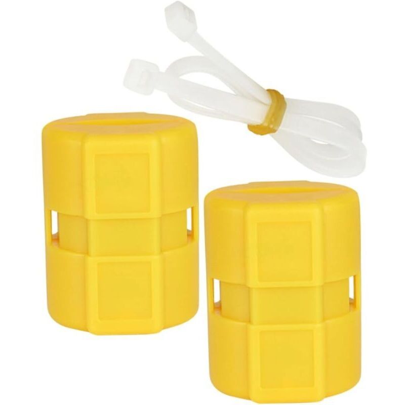 2 Stück Kraftstoffsparender Universal-Emissionssparer für Gasgeräte, Kfz-Zubehör, Kfz-Wartungswerkzeug, Gelb