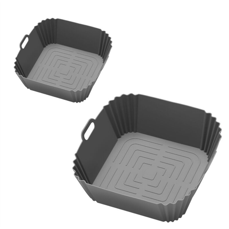 2 Stück Silikon-Einlagen für FN101GY Air Fryer Teile a