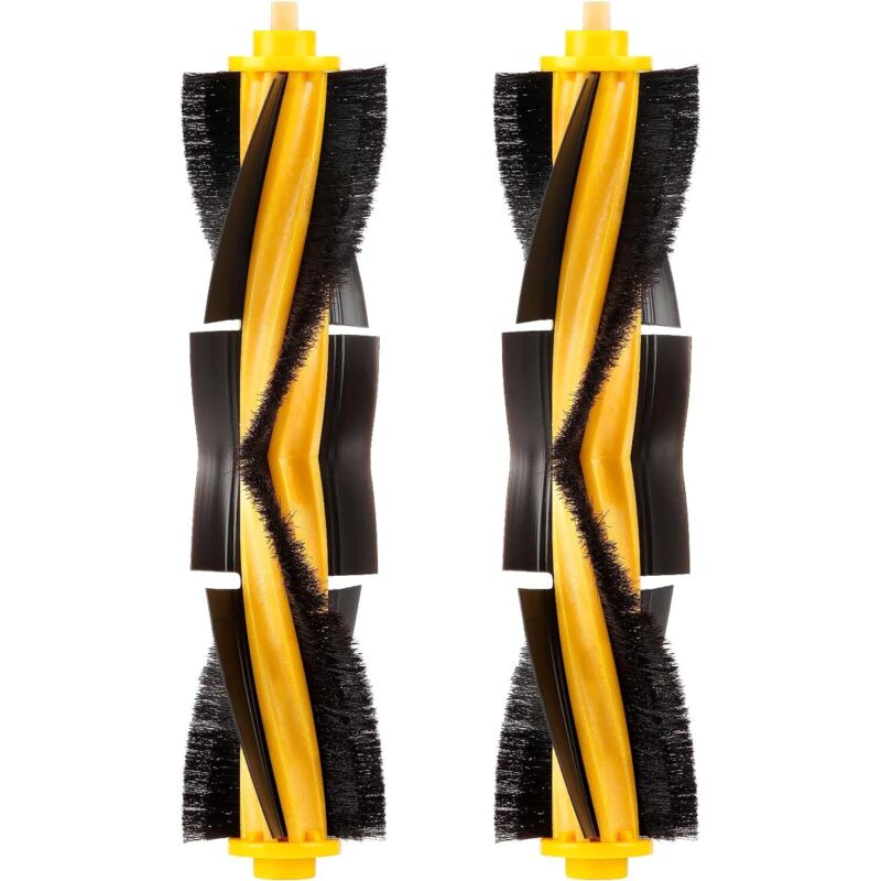 (2 Stück) Walzenbürsten Hauptbürste Ersatzteile für Saugroboter Ecovacs DEEBOT OZMO 920 950 T8 AIVI Max T9 T5 N5 N7 N8+ N8 Pro DX55 DX93 DJ65