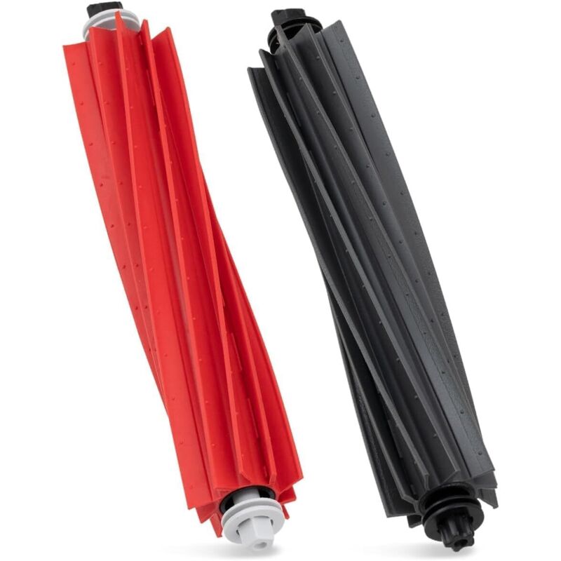 2 Stück Zubehör für Roborock Original Zubehör, Trennbare Rubber Hauptbürste Hauptbürsten Zubehörset Ersatzteile Rollen Bürste für S8 Pro Ultra, S8,