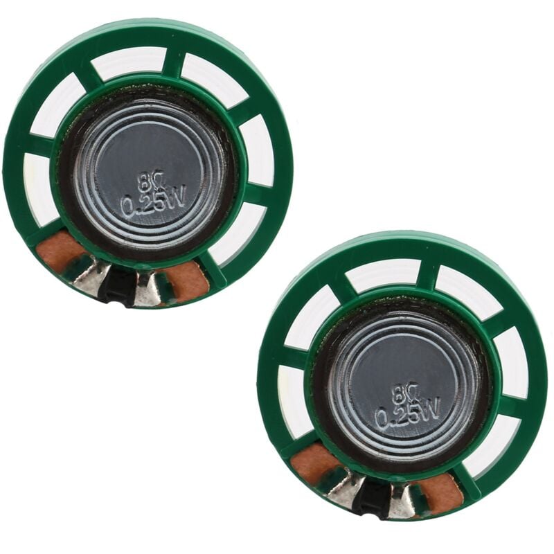 2 Stücke 1 / 4W 0.25W 8Ohm 27Mm Runder Externer Magnetischer Lautsprecher, Audio Verstärker, Lautsprecher Zubehör