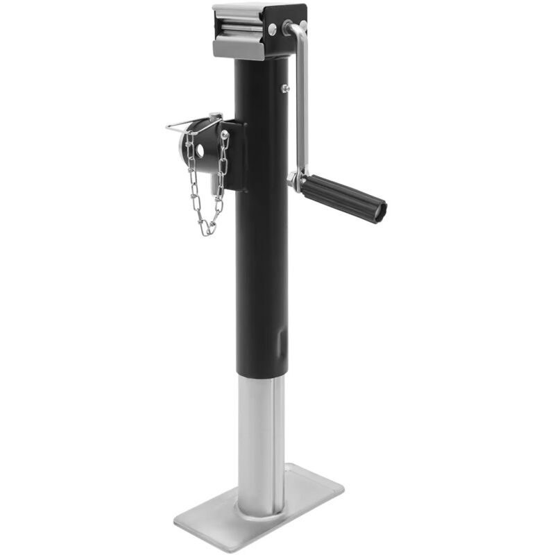 2 Stücke Anhänger Stützen Set Abstellstütze Ausdrehbar Heavy Duty, Stützfuß Anhänger 2X Anhängerstützen Abstellstützen Kurbelstützen Für Anhänger