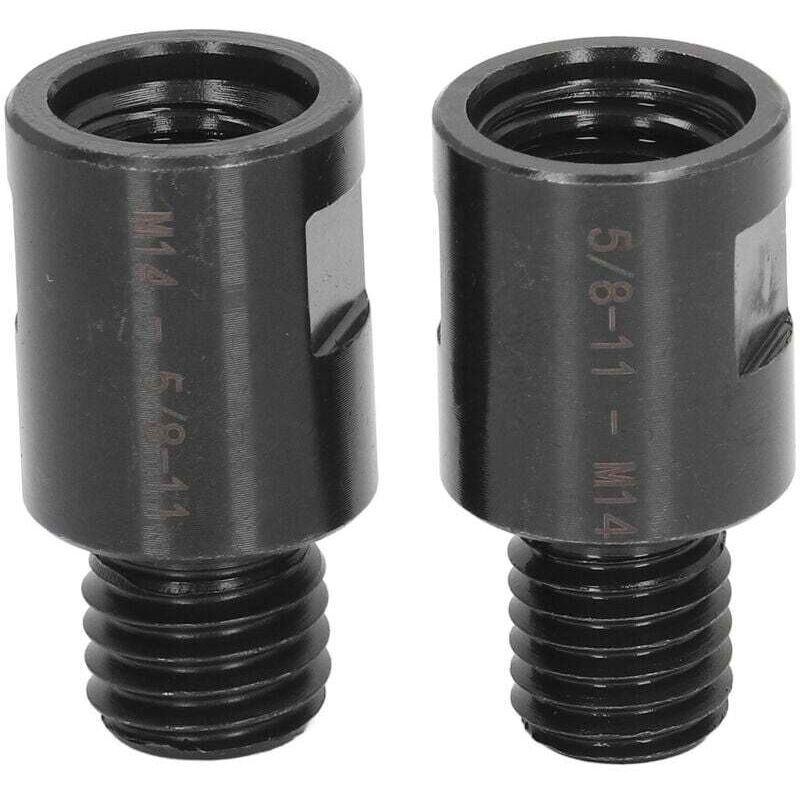 2 stücke M10 Außengewinde auf M14 Innengewinde Grinder Adapter Winkelschleifer Polierer Gewinde Basis Bohrer Adapter