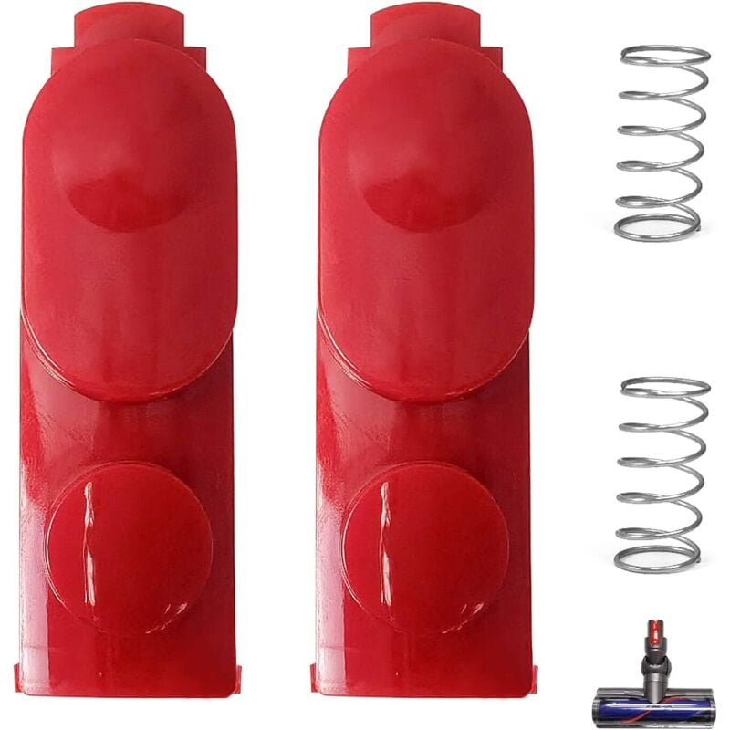 2 Stücke Schalter Zubehör für dyson staubsauger, Festknopf Button Reparieren Ersatzteile für Dyson Staubsauger, Schalter Zubehör für Dyson V6 V7 V8