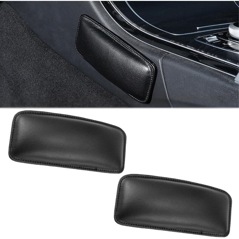 2-teilige universelle Auto-Armlehne, Auto-Armlehnenkissen, Auto-Armlehnenpolster, Auto-Armlehne für den Fahrzeuginnenraum, Konsole, Sitzkissen,