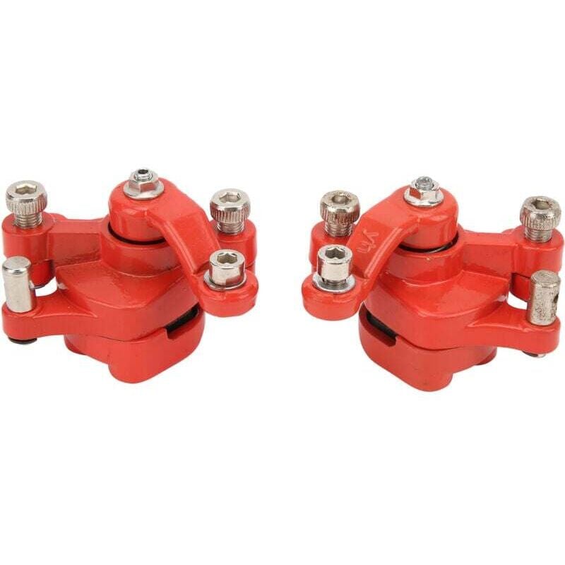 2-teiliger Ersatz-Bremssattel für Vorder- und Hinterradbremse für 47ccm 49ccm 2-Takt Pocket Bike/Dirt Bike