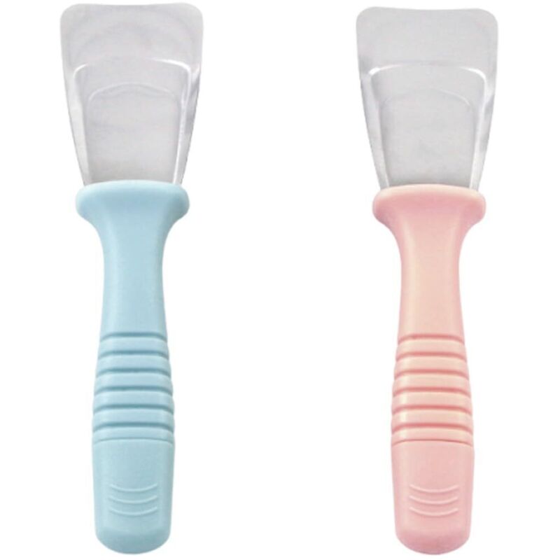 2-teiliges Abtau-Schaber-Set, Abtauvorrichtung für Kühlschrank und Gefrierschrank, Eiskratzer aus Edelstahl, Küchen-Gefrierschrank-Abtauvorrichtung,