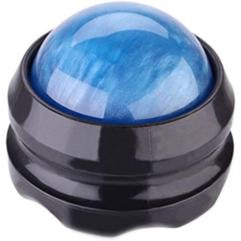 2-teiliges, blaues Harz-Massagegerät, handliches, kalmerendes Spier-Massagegerät für