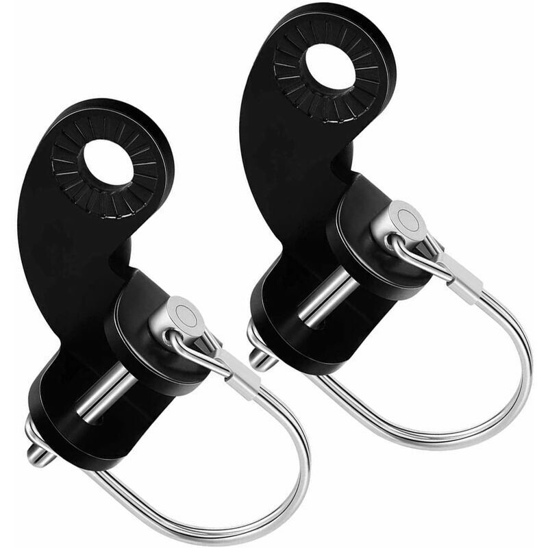 2-teiliges Fahrradanhänger-Zubehörset, Fahrradanhängeradapter, Fahrradanhängerkupplung