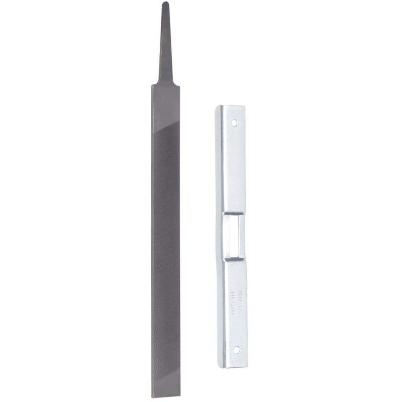 2-teiliges Universal-Kettensägen-Schärfset, Kettensägen-Tiefenmesser-Flachfeilen-Set, für Baumschnitt, Landschaftsbau und Holzbearbeitung