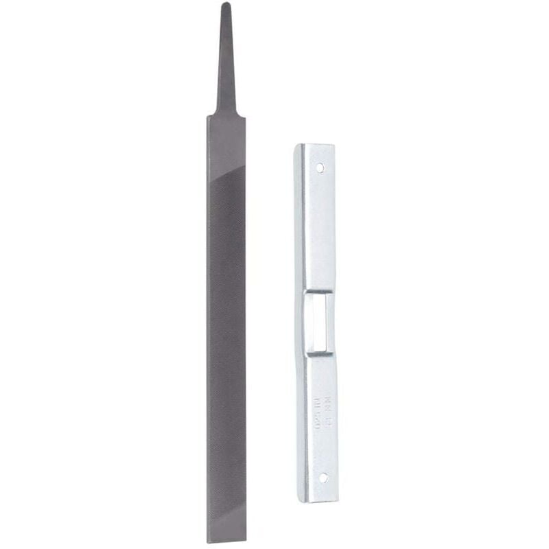 2-teiliges Universal-Kettensägen-Schärfwerkzeug-Set, Kettensägen-Tiefenmesser-Flachfeilen-Set, für Baumschnitt, Landschaftsbau, Gartenarbeit