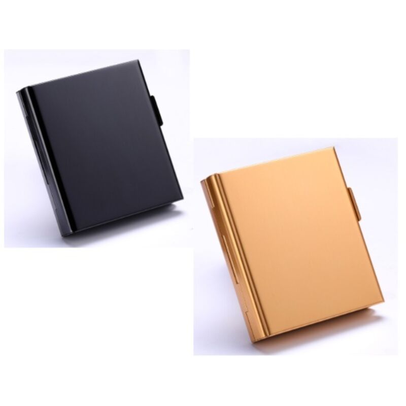 2-teiliges Zigarettenetui/Zigarettenhalter für 20 Zigaretten, Zigarettenetui, doppelseitiges, aufklappbares Zigarettenetui, Zigarettenetui-Behälter