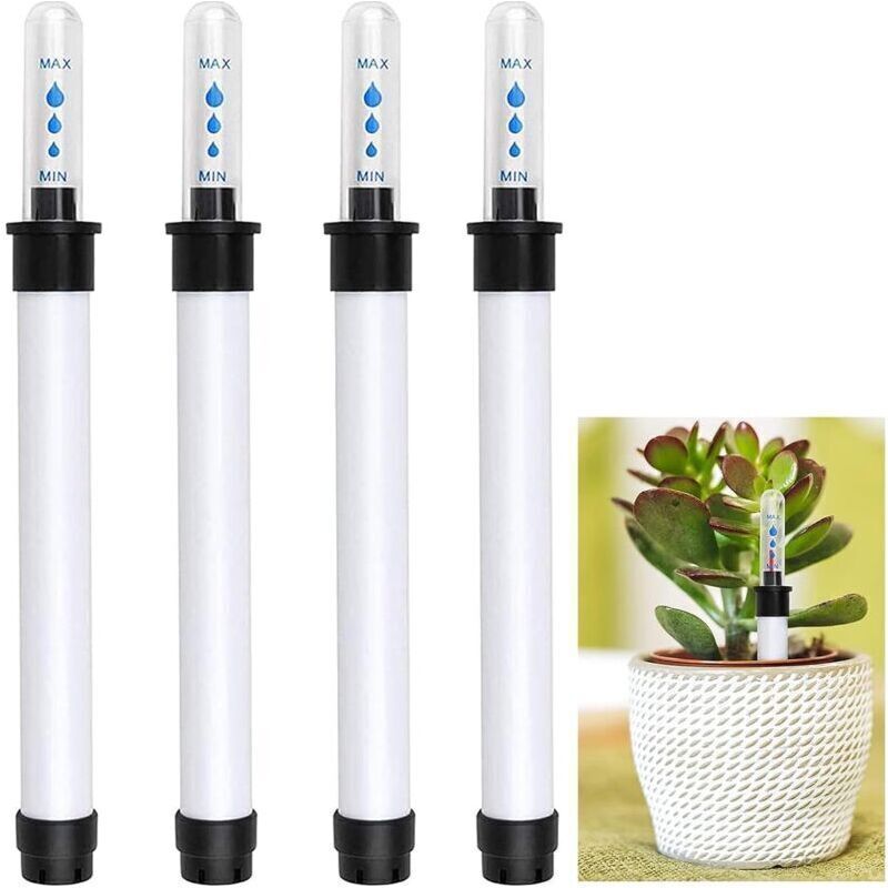 (20 × 5 × 5 cm) Feuchtigkeitsmesser für Pflanzen, Blumen und Pflanzen Pflanzenindikator Bodenfeuchtigkeitsmesser Bodenwasserstandsanzeiger für die
