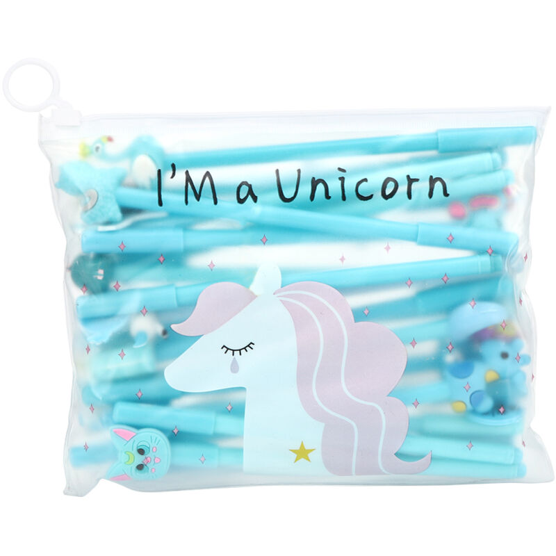 20 niedliche Gelstifte mit Unterschrift für Schüler, Schreibgeschenke, Schulbedarf