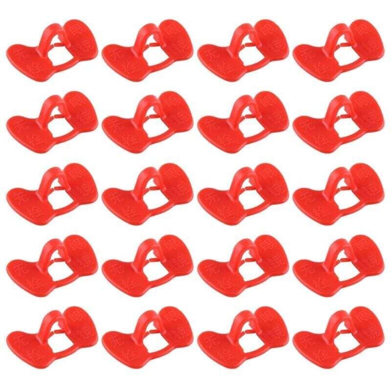 20 Pcs Huhn Eye Brillen Keine Pin Bolt Huhn Anti-Pecking Brillen Hhner Landwirtschaftliche Gerte