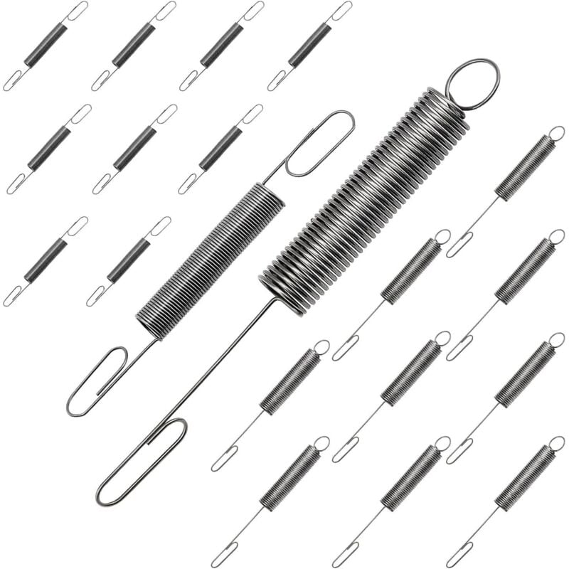 20 Stück Reglerfedern für Motoren, Reglerfedern 692211 691859, Rasenmäher-Einstellfeder, Rasenmäher-Reglerfeder, kompatibel mit Briggs &